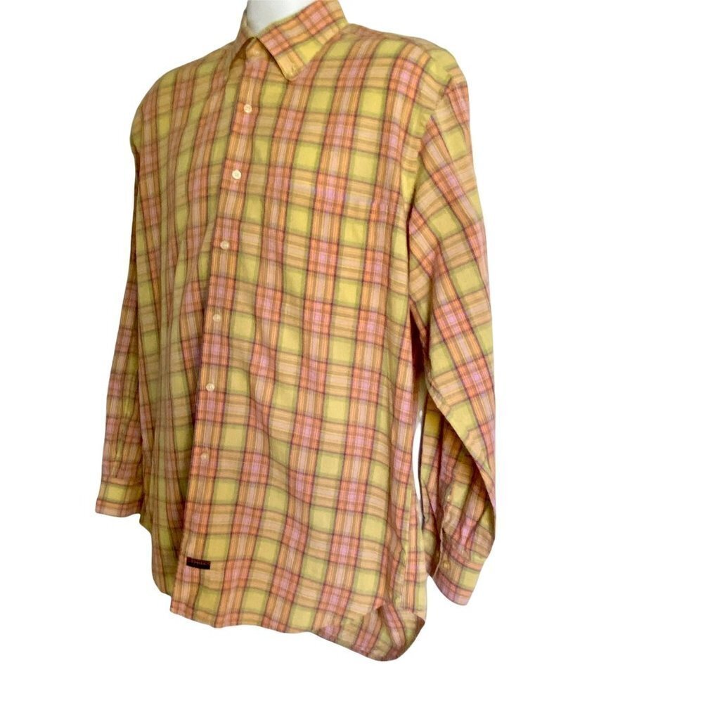 Robert Talbott Long Sleeve Button Down Shirt Large - image 3